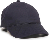 OC Sports BCT-600 Pro Style Cotton Twill - Navy - Navy / 6 7/8’’ - 7 1/2’’
