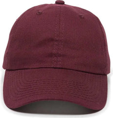 OC Sports BCT-662 Adjustable Cap - Burgundy - Maroon / 6 7/8’’ - 7 1/2’’