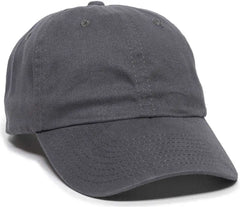 OC Sports BCT-662 Adjustable Cap - Charcoal - Dark Gray / 6 7/8’’ - 7 1/2’’