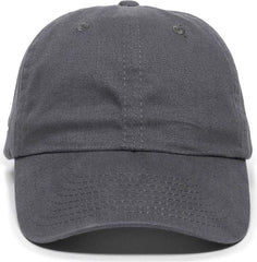 OC Sports BCT-662 Adjustable Cap - Charcoal - Dark Gray / 6 7/8’’ - 7 1/2’’