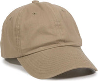 OC Sports BCT-662 Adjustable Cap - Khaki - Khaki / 6 7/8’’ - 7 1/2’’
