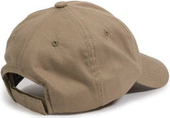 OC Sports BCT-662 Adjustable Cap - Khaki - Khaki / 6 7/8’’ - 7 1/2’’