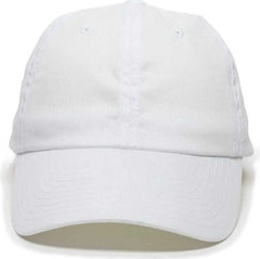 OC Sports BCT-662 Adjustable Cap - White - White / 6 7/8’’ - 7 1/2’’