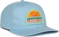 OC Sports BEACHBILLY1 Beachbilly Caps - Light Blue - Blue / OSFM