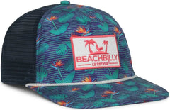 OC Sports BEACHBILLY2 Beachbilly Caps - Multi Navy - Navy / OSFM
