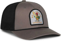 OC Sports BEACHBILLY4 Beachbilly Caps - Dark Gray Blue - Blue / OSFM