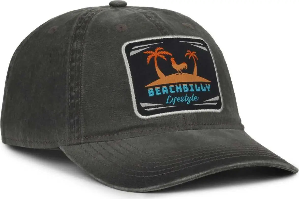 OC Sports BEACHBILLY5 Beachbilly Caps - Black - Black / OSFM