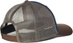 OC Sports BISON01 Slight Pre-Curved Cap - Navy Khaki - Navy Khaki / 6 7/8’’ - 7 1/2’’