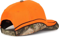 OC Sports BLZ-615 Adjustable Cap that is Easily Visible - Blaze Realtree APX - Realtree / OSFM