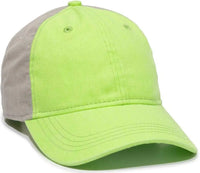 OC Sports BTW-100 Adjustable Ladies Fit Cap - Lime Graphite - Lime Dark Gray / 6 7/8’’ - 7 1/2’’