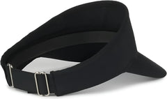 OC Sports BWV-100 High Crown Visor - Black - Black / OSFM