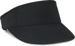 OC Sports BWV-100 High Crown Visor - Black - Black / OSFM