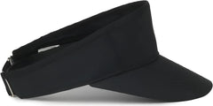 OC Sports BWV-100 High Crown Visor - Black - Black / OSFM