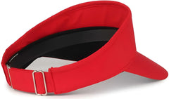 OC Sports BWV-100 High Crown Visor - Red - Red / OSFM