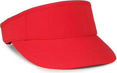 OC Sports BWV-100 High Crown Visor - Red - Red / OSFM