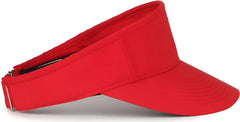 OC Sports BWV-100 High Crown Visor - Red - Red / OSFM