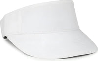OC Sports BWV-100 High Crown Visor - White - White / OSFM