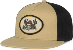 OC Sports CACTUS01 5 Panel Cap - Old Gold Black - Gold Black / 6 7/8’’ - 7 1/2’’