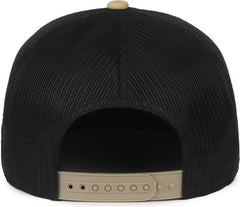 OC Sports CACTUS01 5 Panel Cap - Old Gold Black - Gold Black / 6 7/8’’ - 7 1/2’’