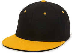 OC Sports CAGE25 Flexible Fitting Cap - Black Gold