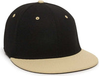 OC Sports CAGE25 Flexible Fitting Cap - Black Vegas Gold - Black Vegas Gold / 6 3/8’’ - 6 3/4’’