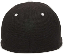 OC Sports CAGE25 Flexible Fitting Cap - Black White