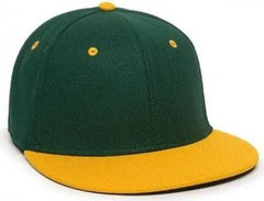 OC Sports CAGE25 Flexible Fitting Cap - Dark Green Gold - Forest Gold / 6 3/8’’ - 6 3/4’’