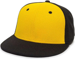 OC Sports CAGE25 Flexible Fitting Cap - Gold Black Black
