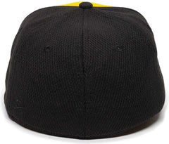 OC Sports CAGE25 Flexible Fitting Cap - Gold Black Black
