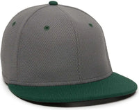 OC Sports CAGE25 Flexible Fitting Cap - Graphite Dark Green - Dark Gray Forest / 6 3/8’’ - 6 3/4’’