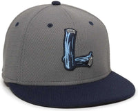 OC Sports CAGE25 Flexible Fitting Cap - Graphite Navy - Dark Gray Navy / 6 3/8’’ - 6 3/4’’