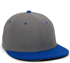 OC Sports CAGE25 Flexible Fitting Cap - Graphite Royal - Dark Gray Royal / 6 3/8’’ - 6 3/4’’