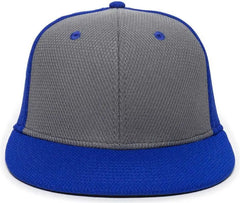 OC Sports CAGE25 Flexible Fitting Cap - Graphite Royal Royal