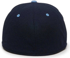 OC Sports CAGE25 Flexible Fitting Cap - Navy Columbia Blue