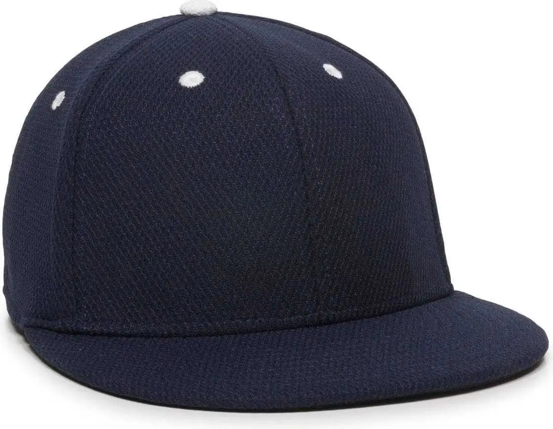 OC Sports CAGE25 Flexible Fitting Cap - Navy White - Navy White / 6 3/8’’ - 6 3/4’’