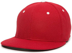 OC Sports CAGE25 Flexible Fitting Cap - Red White