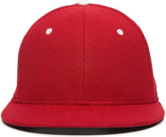 OC Sports CAGE25 Flexible Fitting Cap - Red White