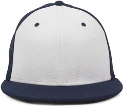 OC Sports CAGE25 Flexible Fitting Cap - White Navy Navy
