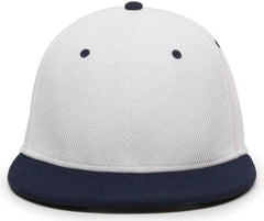 OC Sports CAGE25 Flexible Fitting Cap - White Navy