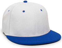 OC Sports CAGE25 Flexible Fitting Cap - White Royal - White Royal / 6 3/8’’ - 6 3/4’’