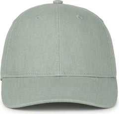 OC Sports CANV-111SB Cotton Canvas Cap - Light Sage - Sage / OSFM