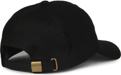 OC Sports CARG100 Cap with Temple Side Pockets - Black - Black / OSFM