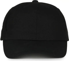 OC Sports CARG100 Cap with Temple Side Pockets - Black - Black / OSFM