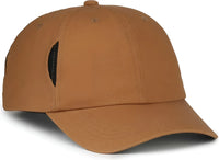 OC Sports CARG100 Cap with Temple Side Pockets - Brown - Brown / OSFM