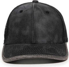 OC Sports CBW-100M Adjustable Mesh Back Cap - Kryptek Typhontm Black - Kryptek Black / OSFM