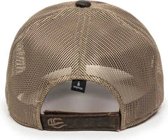 OC Sports CBW-100M Adjustable Mesh Back Cap - Kryptekhighlander Khaki - Kryptek Khaki / OSFM