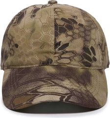 OC Sports CGW-115 Garment Washed Camo - Kryptek Highlander - Kryptek Highlander / 6 7/8’’ - 7 1/2’’