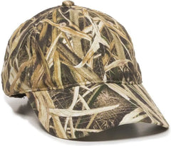 OC Sports CGW-115 Garment Washed Camo - Mossy Oak Shadow Grass Blades - Mossy Oak Shadow Grass Blades / 6 7/8’’ - 7
