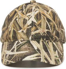 OC Sports CGW-115 Garment Washed Camo - Mossy Oak Shadow Grass Blades - Mossy Oak Shadow Grass Blades / 6 7/8’’ - 7