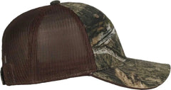 OC Sports CGWM-301 Adjustable Mesh Back Cap - Mossy Oak Country DNA Brown - Mossy Oak Brown / OSFM